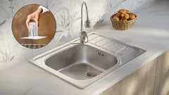 Als ik het huis verlaat, zet ik altijd een glas en papier in de wasbak. Dan weet ik zeker dat alles in orde zal zijn.